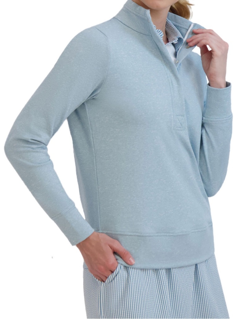 Fairway & Green Mineral Ladie's Pullover Top Size XL Julieta Sweatshirt Golf